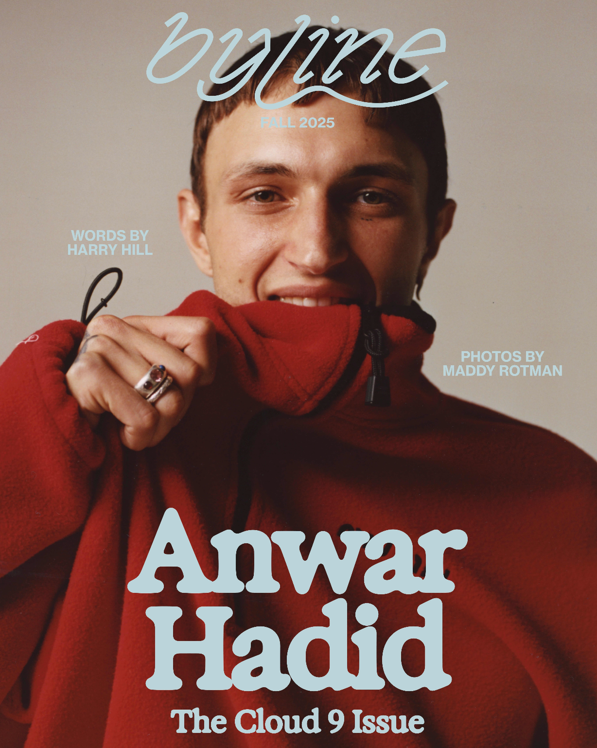 The Cloud 9 Issue featuring Anwar Hadid